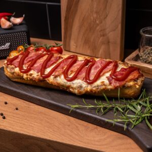 Zapiekanka z boczkiem